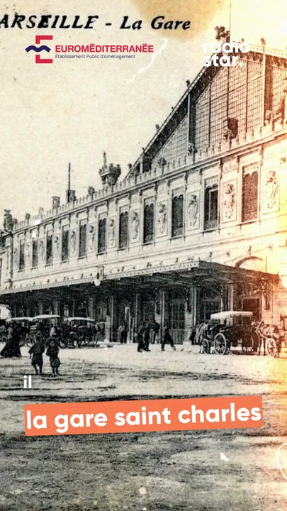 5/5 : La Gare Saint Charles  Véritable porte d’entrée de Marseille, la Gare Saint-Charles a changé de visage avec Euroméditerranée.  Entre modernisation, accessibilité et ouverture sur la ville, découvrez sa transformation emblématique.