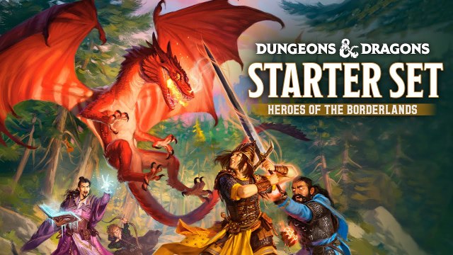Set de inicio de Dungeons & Dragons 2025: Heroes of the Borderlands