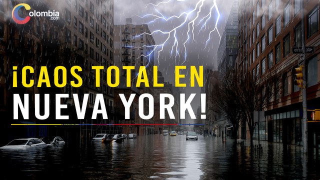 ¡Emergencia en EE.UU.! Lluvias extremas azotan Nueva York y Nueva Jersey: caos total