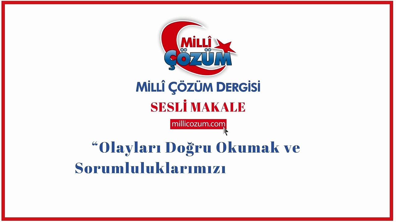 Bağımsızlık ve Barışın Reçetesi