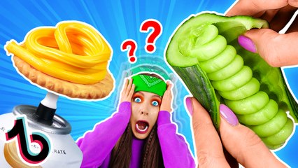 Spray It, Eat It 😋🧀 Weirdly Satisfying Hack and Gadget