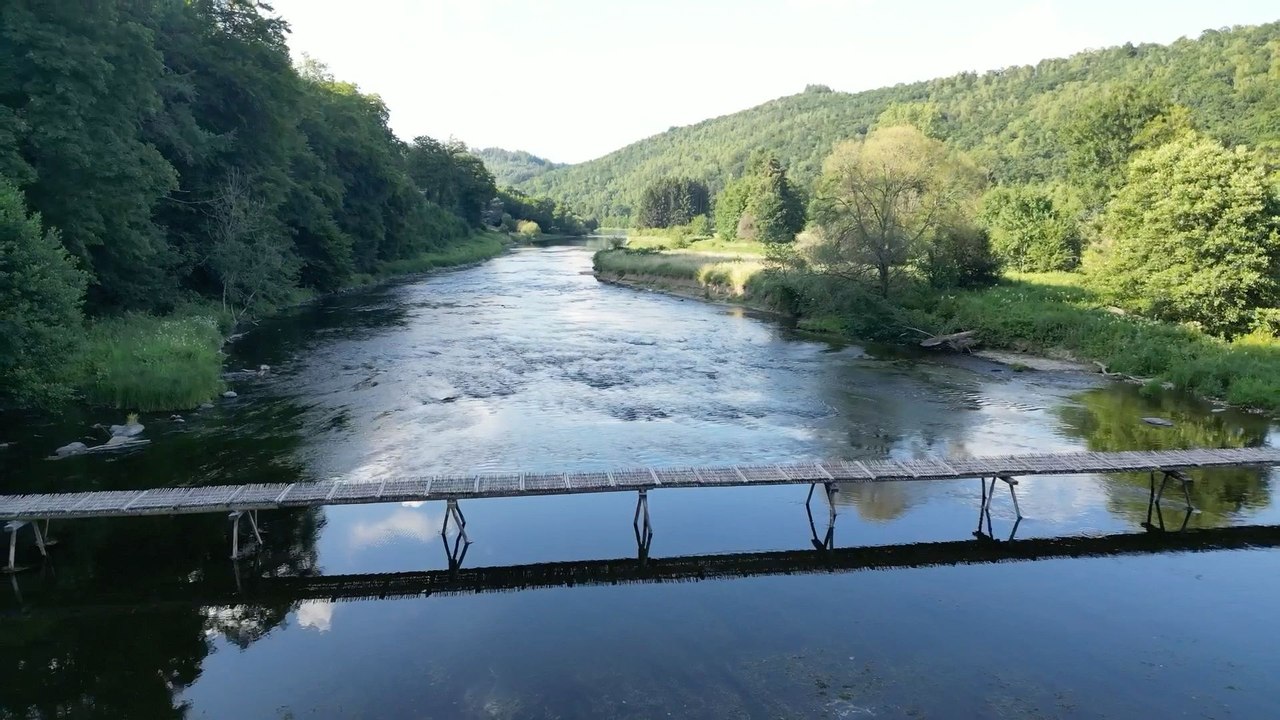 La Wallonie vue du ciel - Le pont de Claies