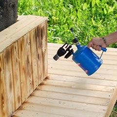 Build a Rustic Wooden Bench for Your Outdoor Space