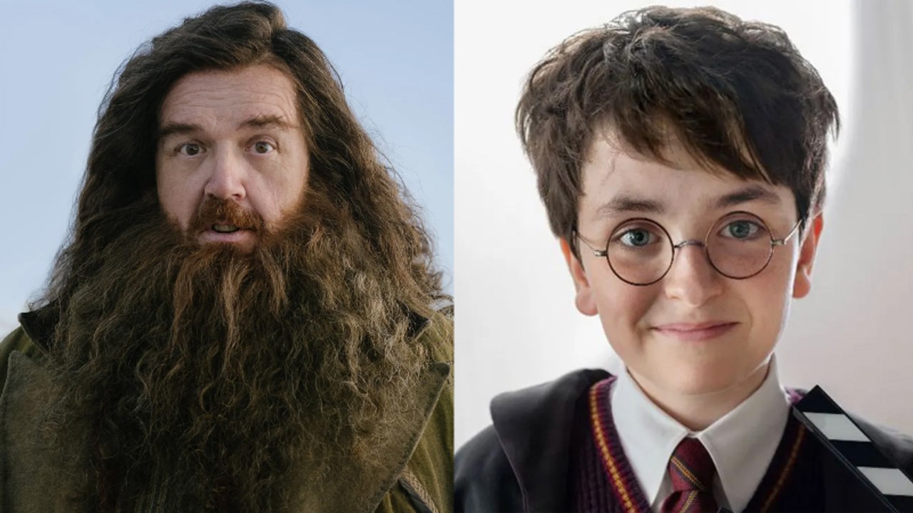 HBO's Harry Potter Series Reveals First Looks at Hagrid and Harry | THR News Video