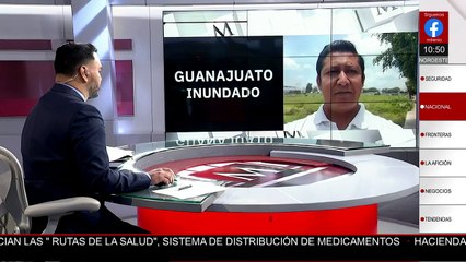 Fuertes lluvias provocan inundaciones en la Subterránea de Guanajuato