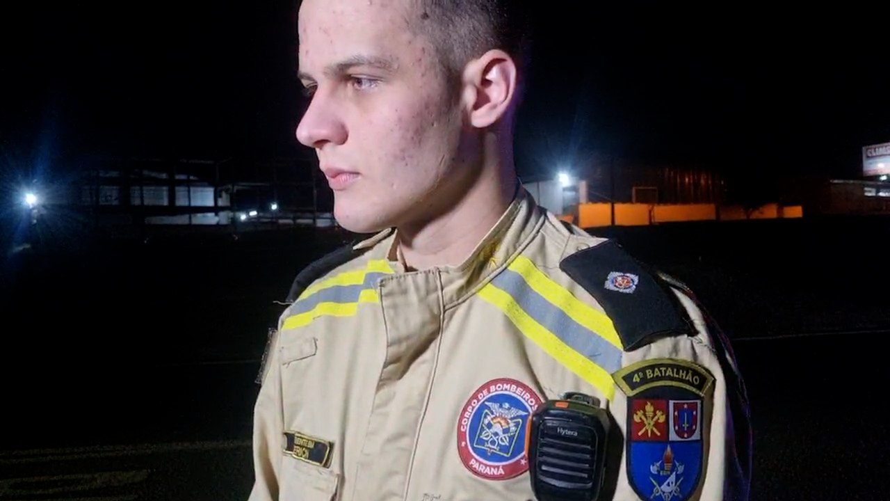 "Vítima teve fratura, mas quadro é estável", aponta tenente do Corpo de Bombeiros