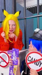 Sweetest Jail Hack Ever! 🍫😲 #food #hack