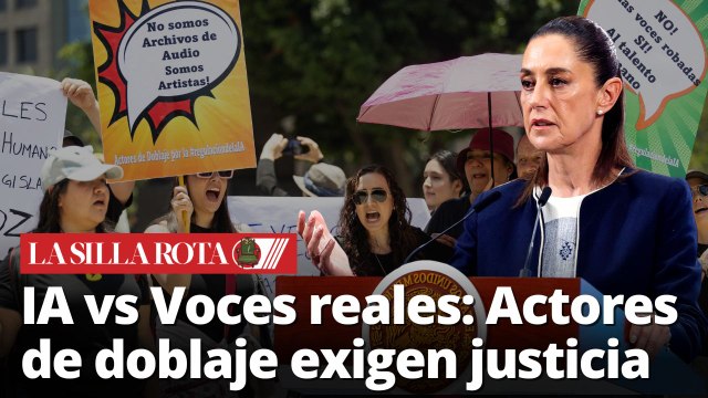 Claudia Sheinbaum promete proteger voces de actores frente a inteligencia artificial