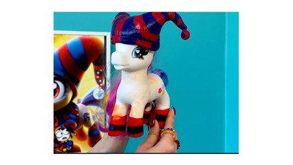Jouet cassé ? Regarde-le se transformer en licorne Pomni ! 🦄✨ #fidget #glowup