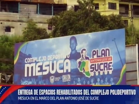 Miranda | Jefe de Estado inspecciona espacios rehabilitados del complejo polideportivo Mesuca
