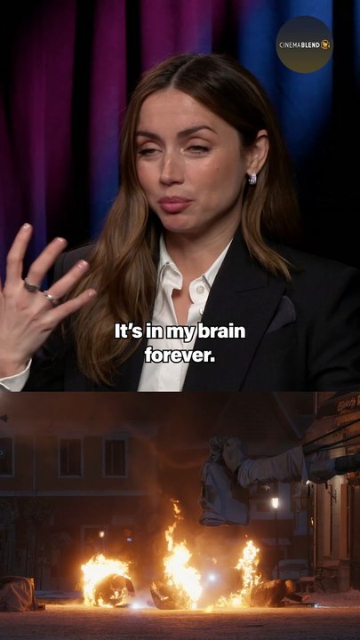 'In My Brain Forever' Ana De Armas Cried And Walked Away From One Of John Wick's Action Scenes Because It Was Too Much #shorts