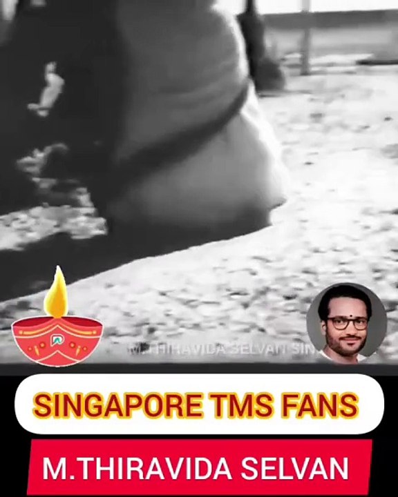 குலவிளக்கு என்ற படத்தில் சரோஜாதேவி அம்மாவுக்கு டிஎம்எஸ் ஐயா அந்த காட்சிக்கு பின்னால் குரல் கொடுத்திருப்பார் சிங்கப்பூர் டி எம் எஸ் சாதாரண டிஎம்எஸ் ரசிகன் 14.07.2025