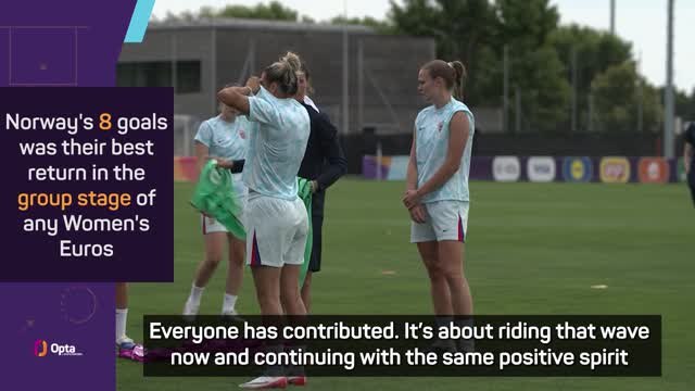 Norway must 'ride the wave of momentum' - Hegerberg