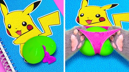 A CRAFTER CAT?! 😼 You Won’t Believe What He Did to Pikachu!