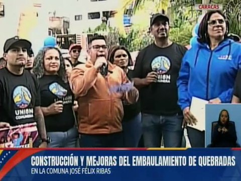 Caracas | Habitantes de la pquia. Antímano agradecen mejoras del embaulamiento de quebradas