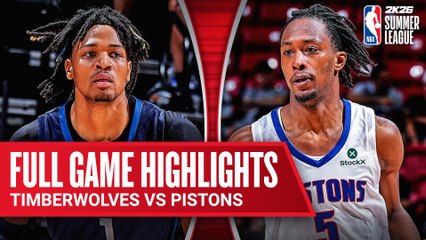 Game Recap: Timberwolves 89, Pistons 73