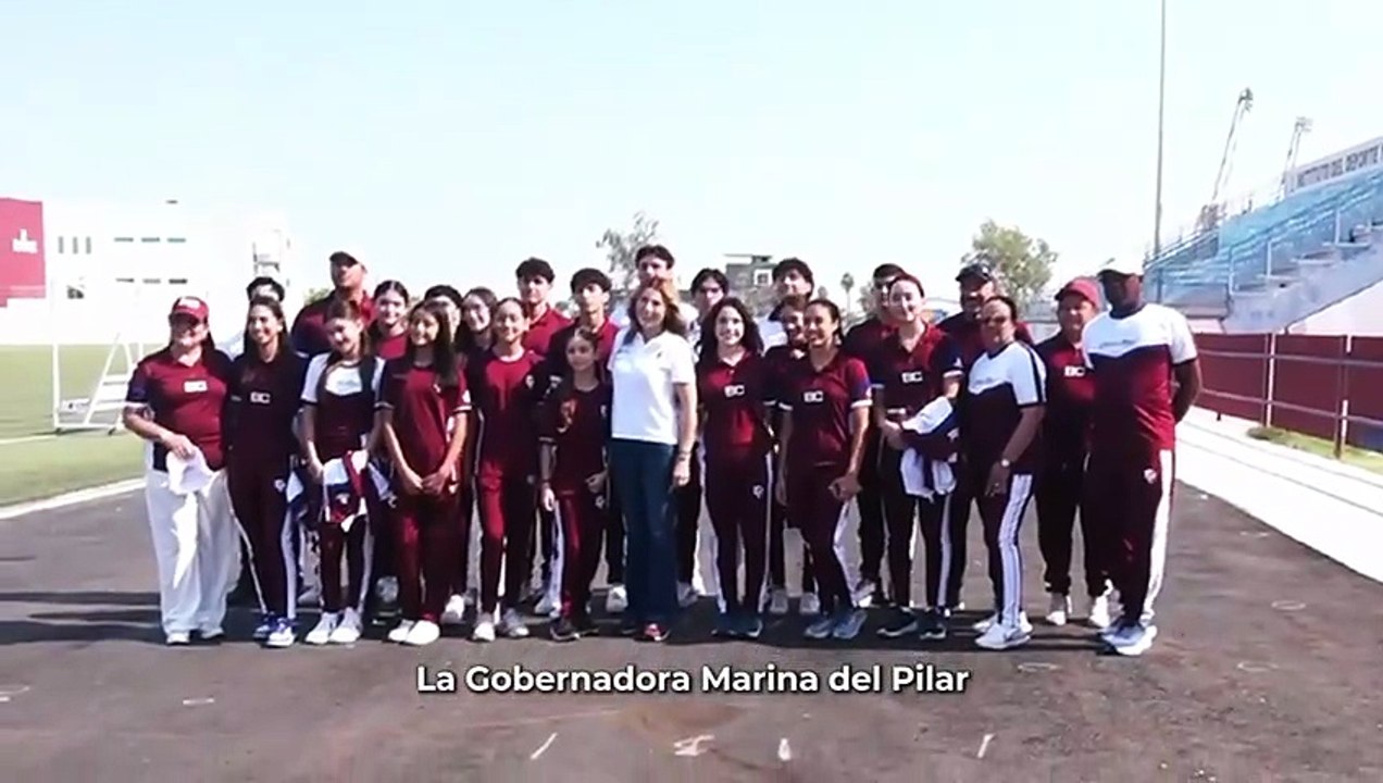 Marina del Pilar impulsa deporte en Mexicali con reparación de pista de atletismo