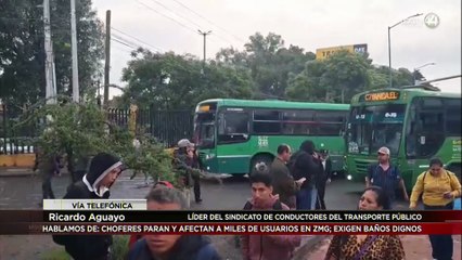 Tras huelga parcial, garantizan mejora a conductores del Peribús en 22 días