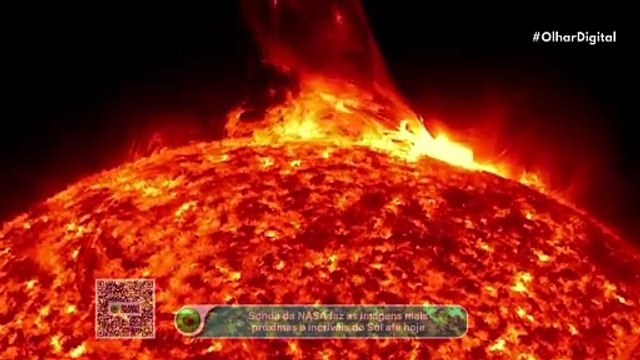 Sonda da NASA faz as imagens mais próximas e incríveis do Sol até hoje