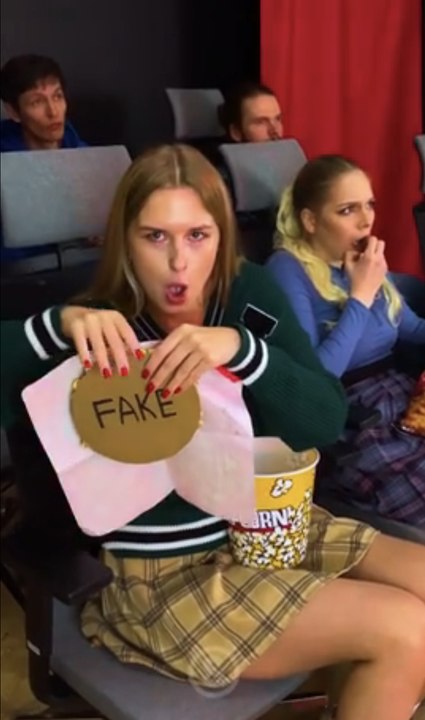 Movie Time Mayhem! Will This Prank Succeed? 🎬🤣🍿#funny #prank #trick
