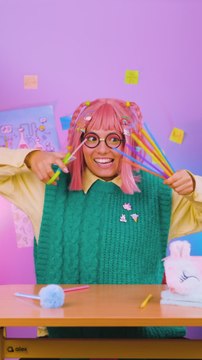 Making Cute Girly Accessories Out Of Straws! 🎀✨ #asmr #creative #crafts