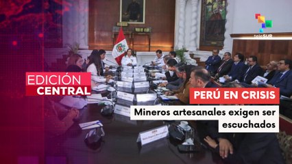 Perú instala mesa técnica para resolver la problemática del sector minero