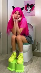 Why Didn’t We Try This Toilet Trick Before? 🚽😱 #funny #gadget