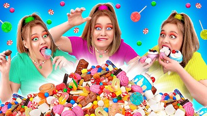 🎉 Sweet Sushi Surprise 🍣🍬 The Perfect Dessert Idea!