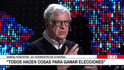 "Todos tienen su 'Plan Platita'", dijo Gabriel Rubinstein