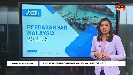 [Data & Statistik] Landskap perdagangan Malaysia - MITI Q2 2025
