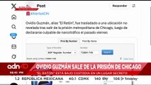🚨¡Última Hora! Ovidio, está bajo custodia en un lugar secreto tras salir de la prisión de Chicago