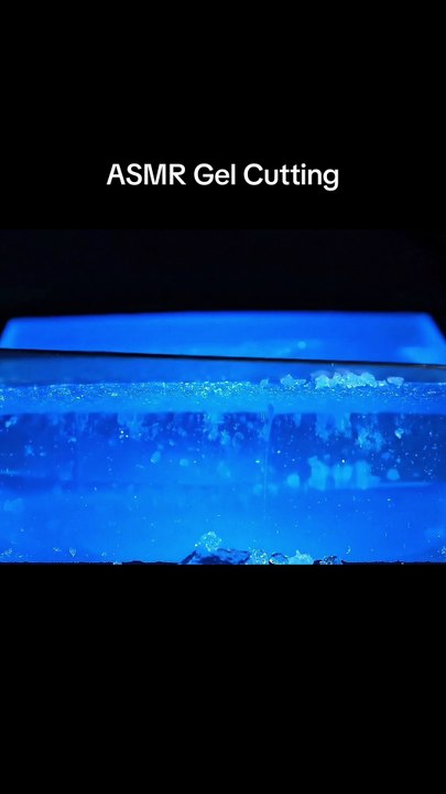 Gel Sponge Cutting ASMR #asmr #asmrvideo #veo3 #satisfying #oddlysatisfying