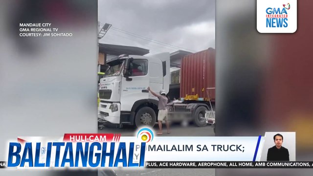 Motorsiklo, pumailalim sa truck; angkas, patay | Balitanghali