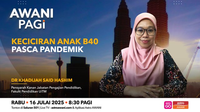 AWANI Pagi: Keciciran anak B40 pasca pandemik