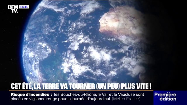 La Terre va tourner plus vite à trois reprises cet été