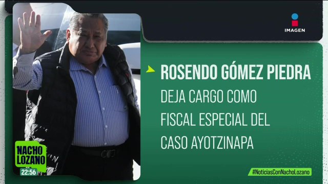 Rosendo Gómez Piedra dejó su cargo como fiscal especial para el caso Ayotzinapa