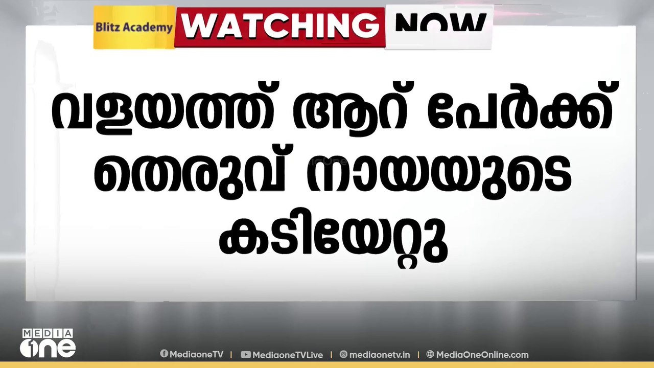 കോഴിക്കോട് വളയത്ത് ആറ് പേർക്ക് തെരുവ് നായയുടെ ക...