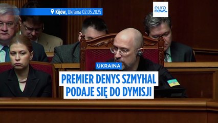 Premier Ukrainy Denys Szmyhal podał się do dymisji