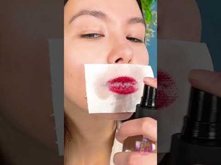 Lipstick Magic? Let’s Find Out! 💄✨ #funny #makeup #hack