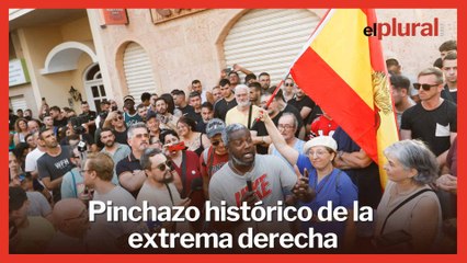 Fracaso de la concentración racista en Torre Pacheco: Más prensa y policía que manifestantes