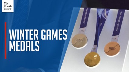 Italy showcases medals for 2026 Winter Games