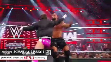 WWE RAW 14 JULY 2025 CM PUNK VS BRON BREAKKER FUKL MATCH