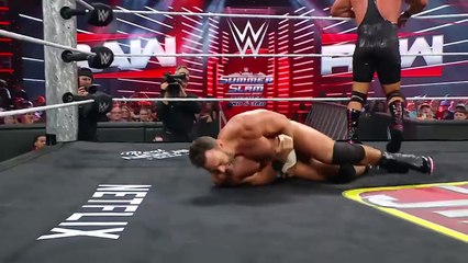 WWE RAW 14 JULY 2025 LA KNIGHT VS BRON BREAKKER FULL MATCH