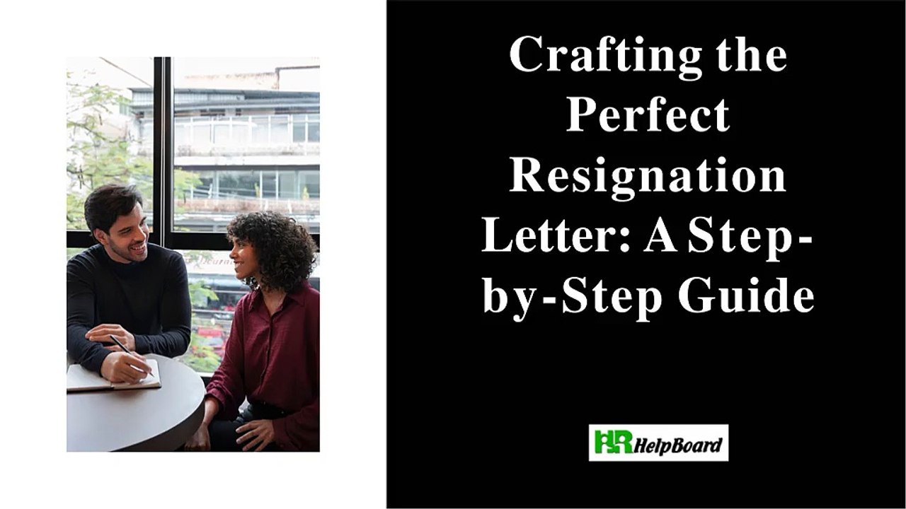 Resignation Letter Template