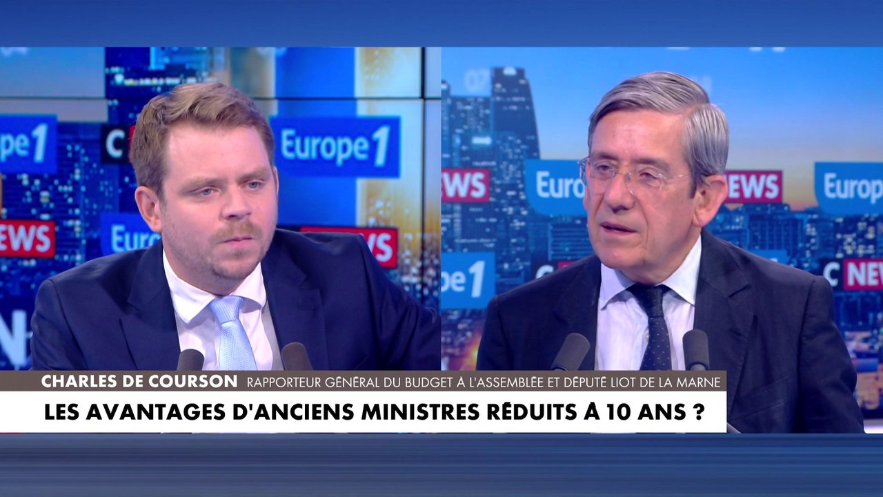Charles de Courson : «La priorité, c’est de réduire la dépense publique»