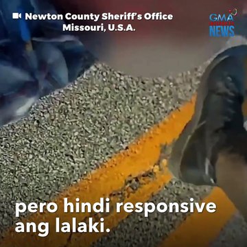 Sergeant, naalarma sa nakita sa sasakyang hindi umandar sa green light | GMA Integrated Newsfeed