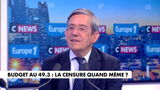 Charles de Courson : «Je ne voterai pas pour un tel budget»