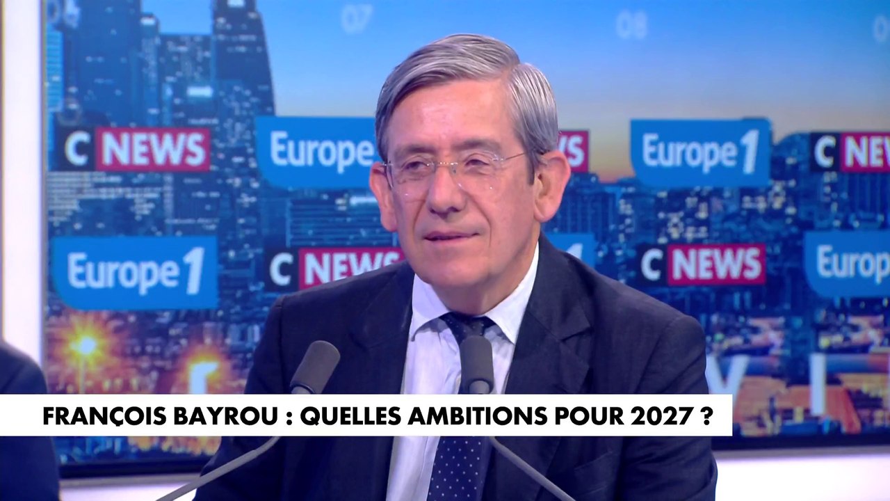 Charles de Courson : «François Bayrou n’a jamais renoncé à ses ambitions présidentielles»