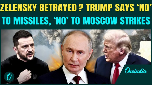 Trump Backs Off Moscow Strike Plan, Leaves Zelensky Hanging—Says ‘NO’ Long-range Missiles To Ukraine