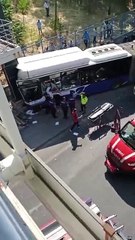 Ankara'da Belediye Otobüsü Kaza Yaptı! Yaralılar Var